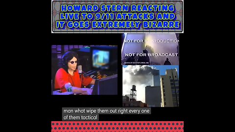 Howard Stern 9/11 Live Reaction on Air