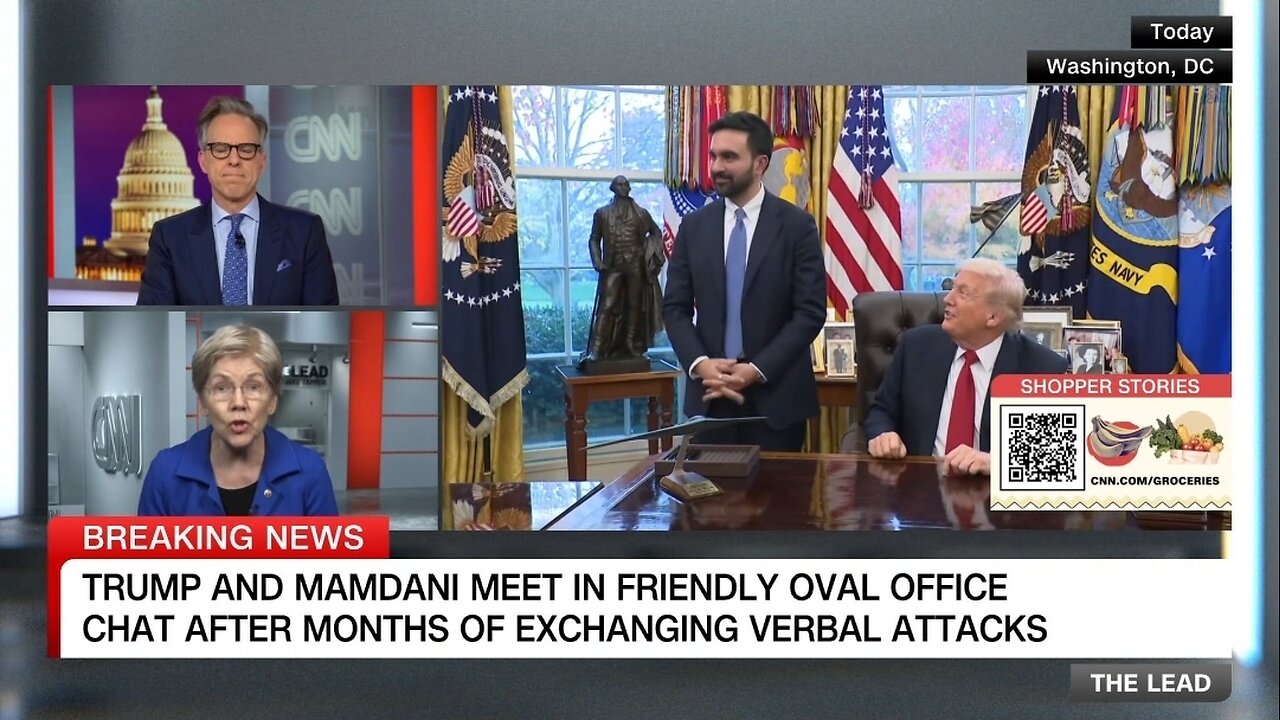 Elizabeth Warren Claims Trump Has An Affordability Problem and Mandani Is The Solution