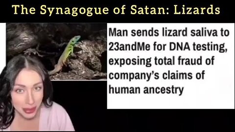 The Synagogue of Satan: Reptile DNA