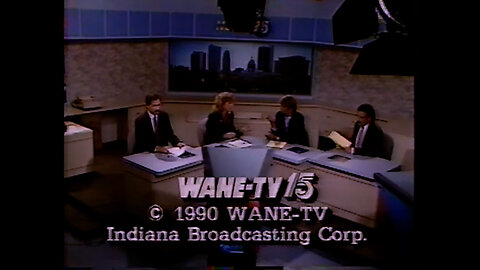 September 3, 1990 - WANE-TV Newscast (Joined in Progress)