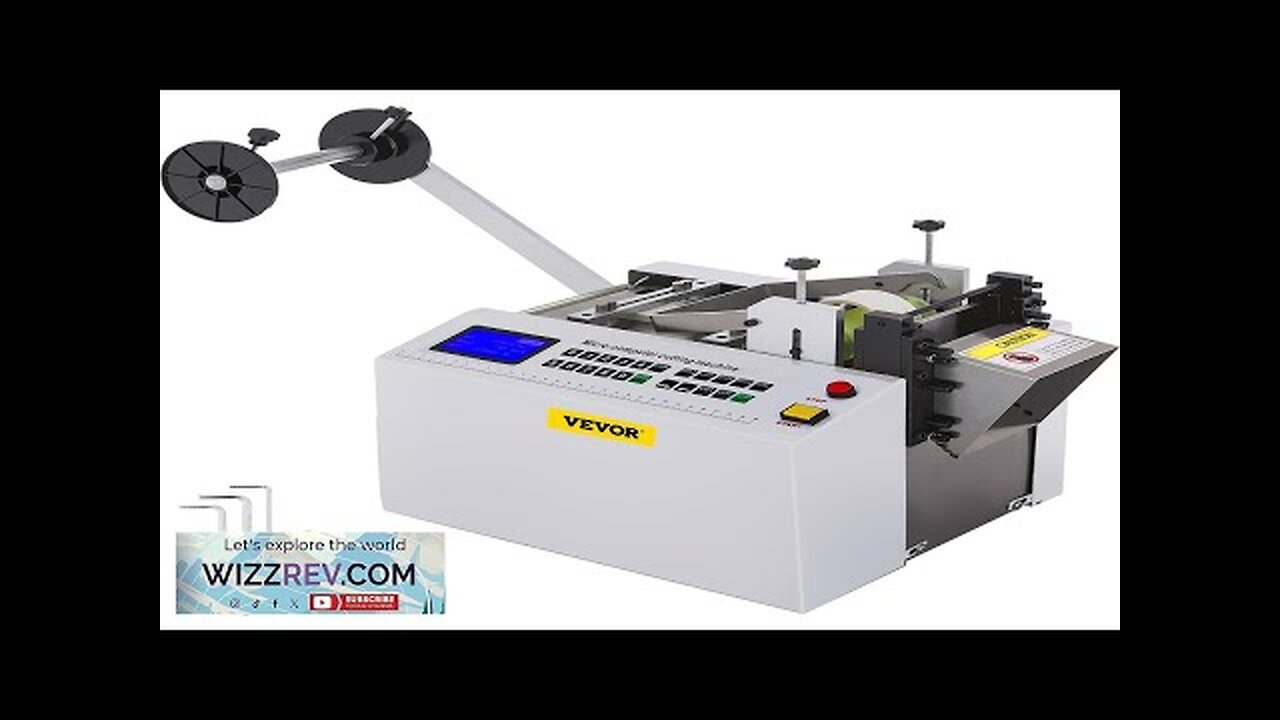 VEVOR Automatic Heat-Shrink Tube Cutting Machine 250W YS100 Tube Cable Pipe Cutter Review