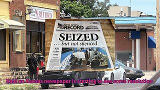 A Kansas newspaper is starting to see justice after they were illegally raided in 2023
