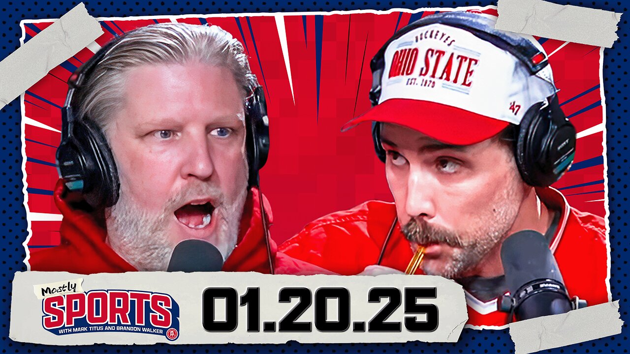 The NFL Conference Championships Are Set + Mark Goes For A Natty | Mostly Sports EP 328 | 1.20.25