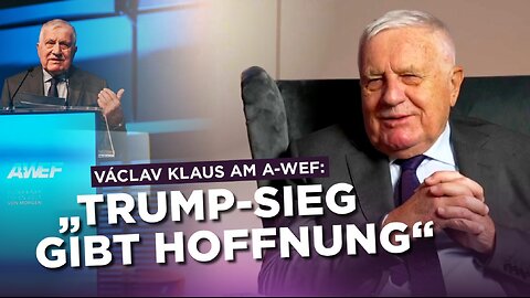 Ex-Präsident Klaus: „Etwas zu ändern ohne politische Parteien ist Wunschdenken“