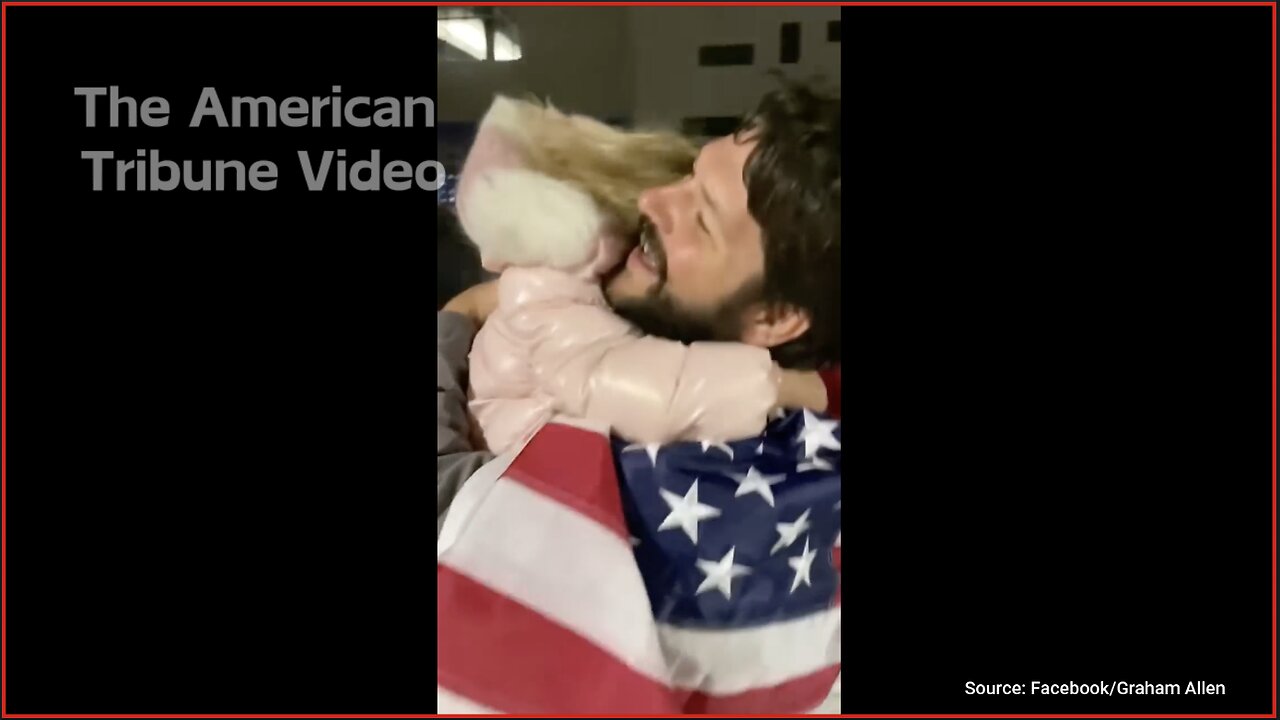 “Daddy’s Home!”: Incredibly Sweet Moment Shows J6 Prisoner Reunited with Loving Young Daughter