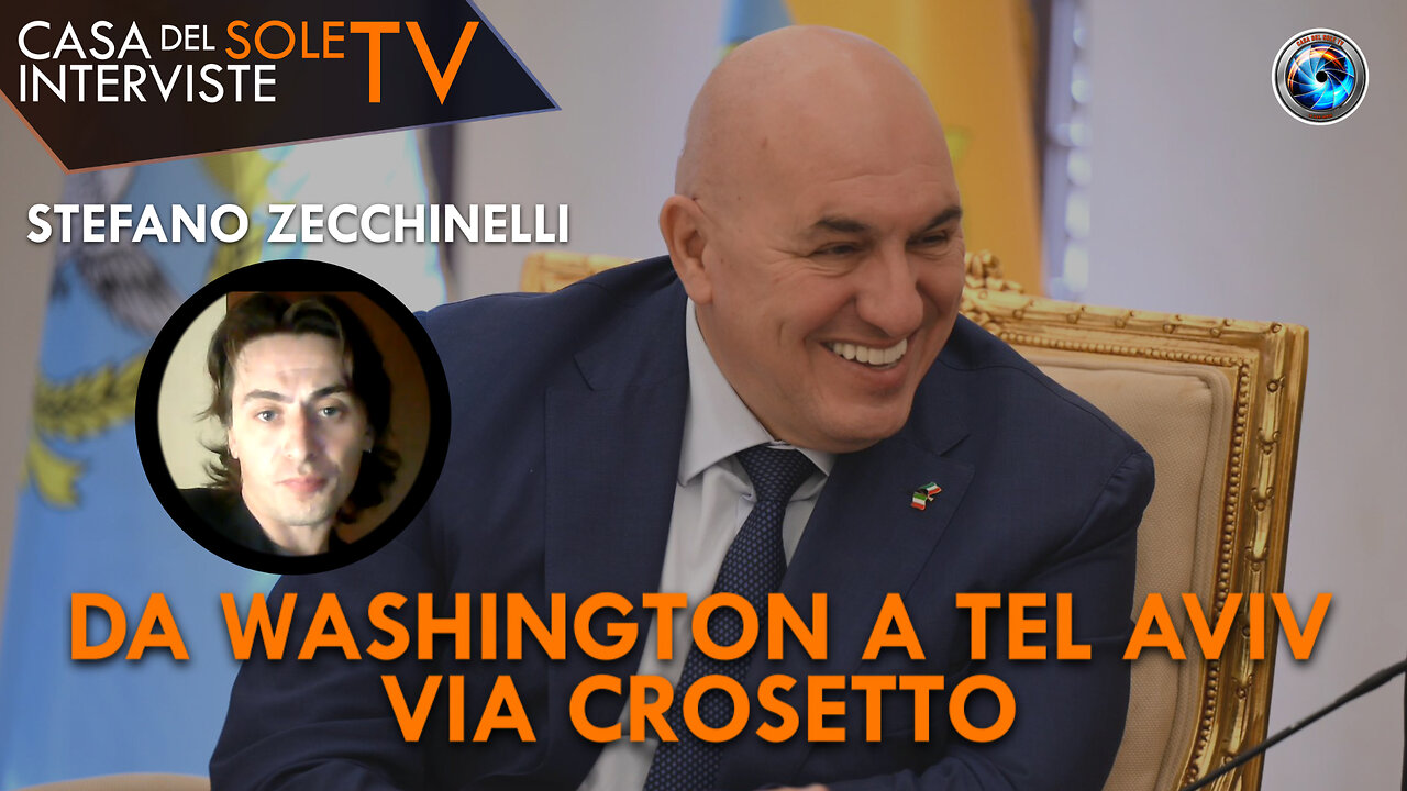Stefano Zecchinelli: da Washington a Tel Aviv via Crosetto
