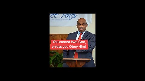 You cannot love God, unless you Obey Him 🙏!