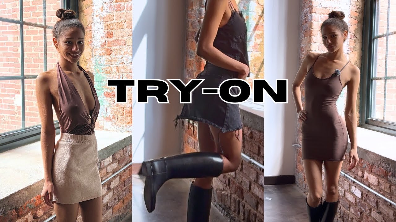 Trying On The Cutest Thrift Finds 🤎