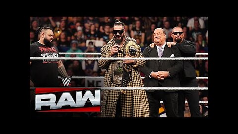 Seth Rollins proclaims Vision dominance after Crown Jewel victory Raw highlights, Oct. 13, 2025