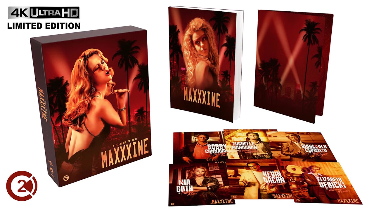 MaXXXine [Second Sight Limited Edition 4K UHD & Standard 4K UHD] Mia Goth