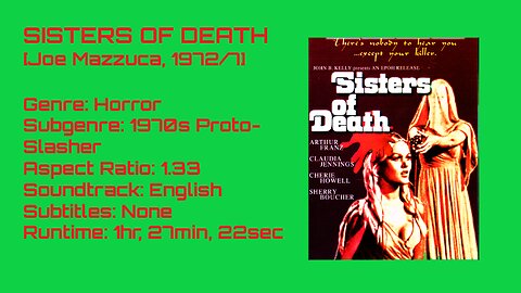 Sisters of Death [Joe Mazzuca, 1972/7]