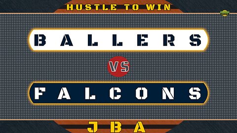 🏀 JBA Basketball Game | Ballers vs. Falcons | Action-Packed Matchup!