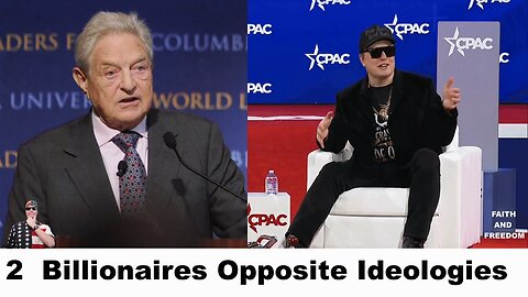 2 Billionaires Opposite Ideologies