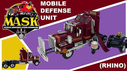 Mobile Defense Unit (RHINO) - M.A.S.K. Loyal Subjects - Unboxing & Review