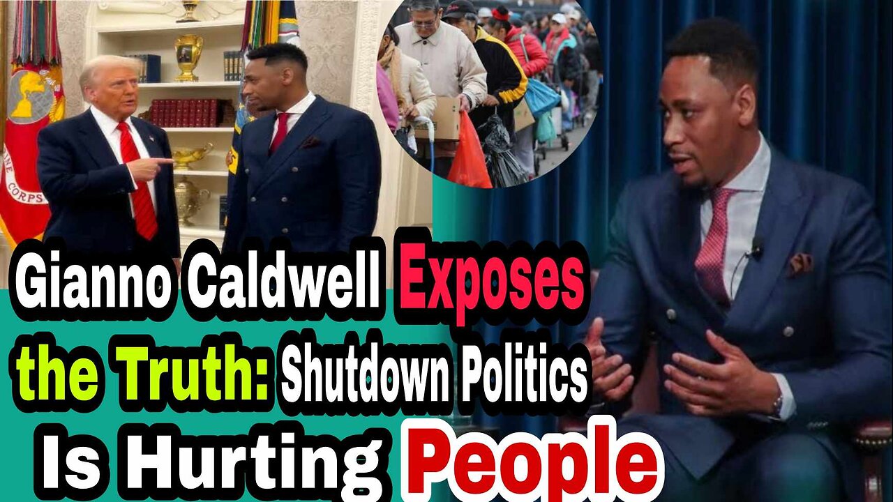 🔥 Gianno Caldwell Exposes the Truth: How Shutdown Politics Are Hurting Everyday Americans