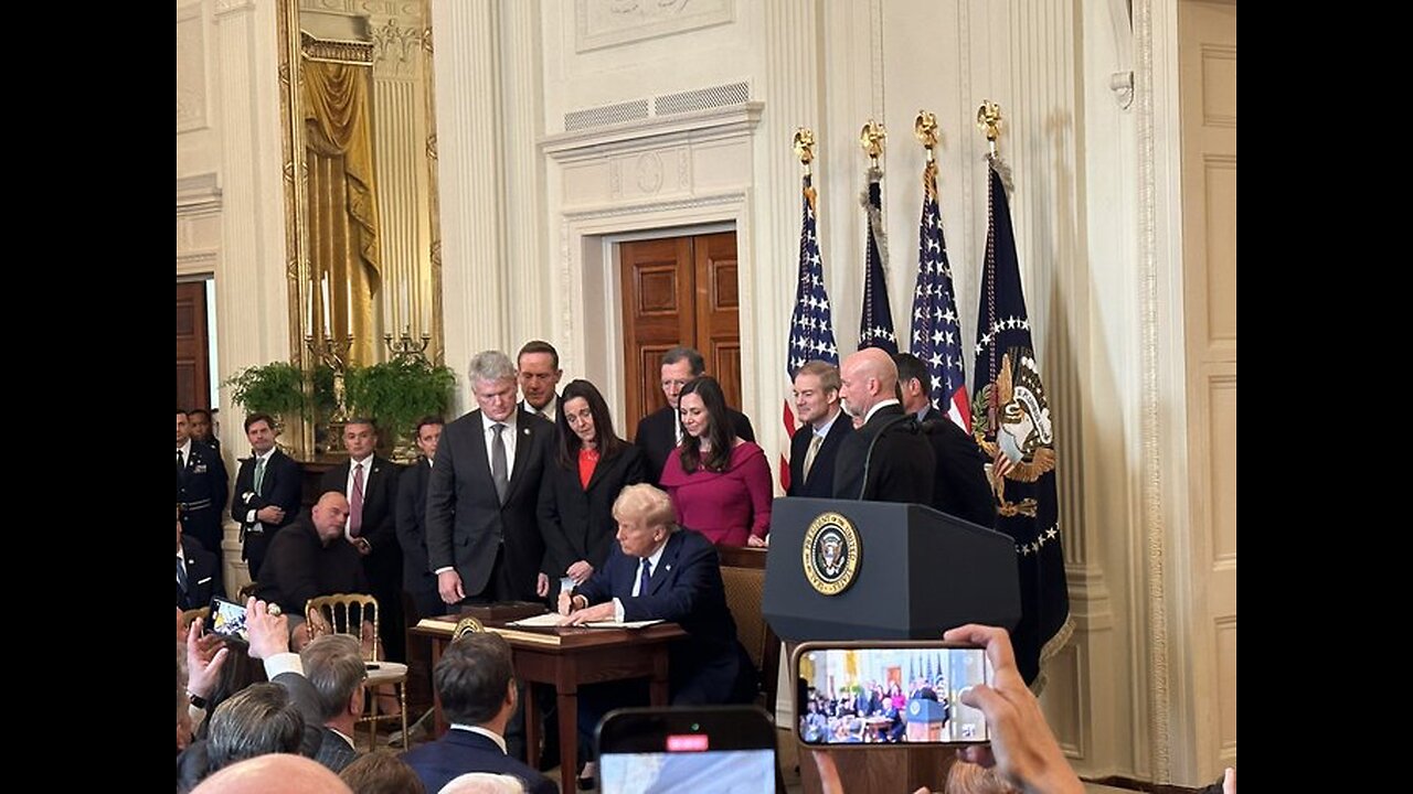 Trump signs the Laken Riley Act into law, marking it as the first legislative action of his 2nd term