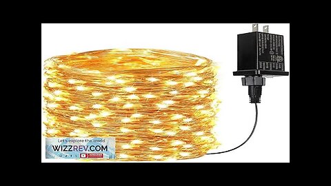 66Ft 200 LED Fairy Lights Plug in Waterproof String Lights Outdoor 8 Review