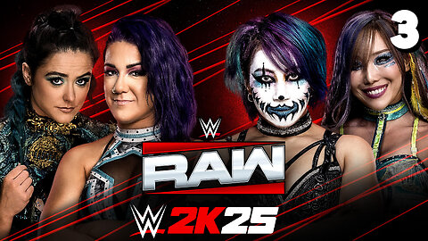 WWE 2K25 Raw November 3rd 2025 - Match 3: Viciousness!