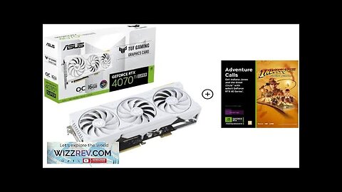 ASUS TUF Gaming GeForce RTX™ 4070 Ti Super BTF White OC Edition Review