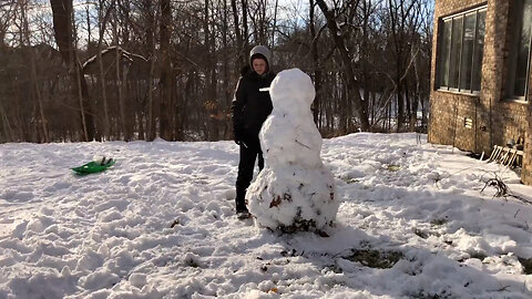February 6, 2022 - The Snowman Next Door