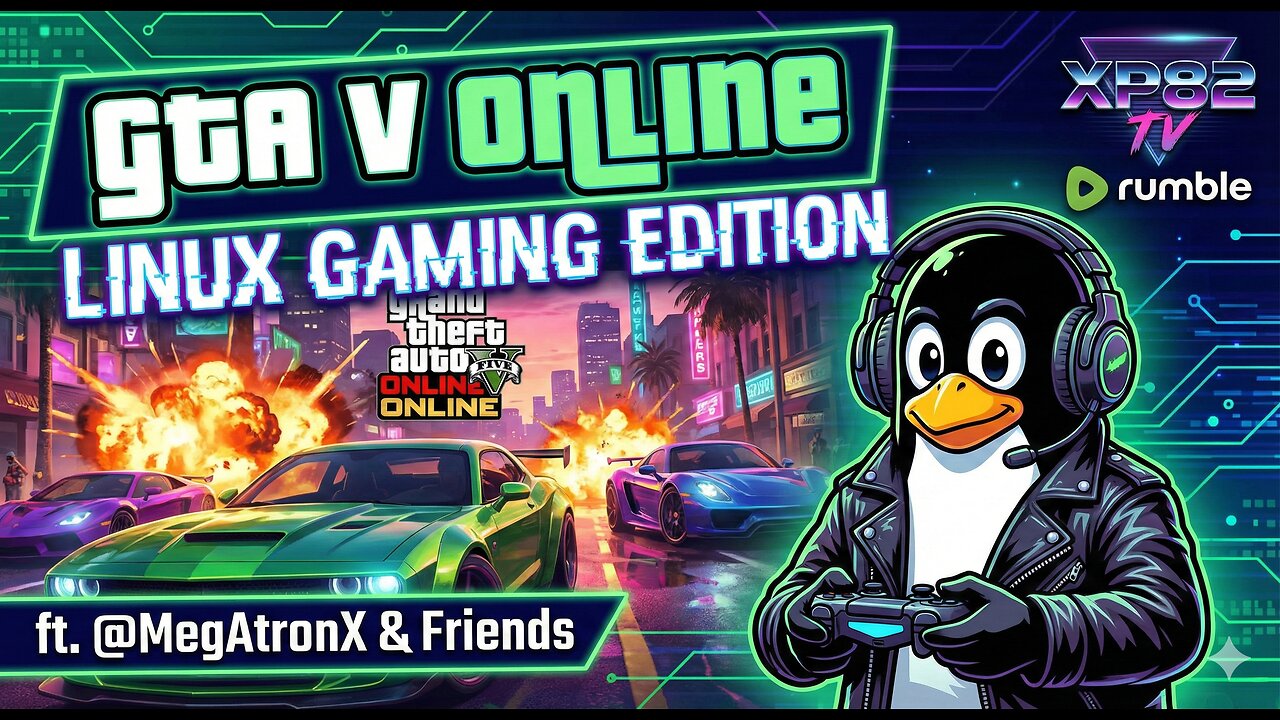 XP82 Lab: Running GTA V Online on Linux (Gaming Edition) 🚗🔫