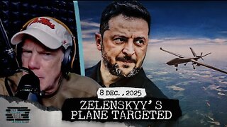 CLOSE CALL: Military Drones Zero In On Zelenskyy’s Plane Over Europe