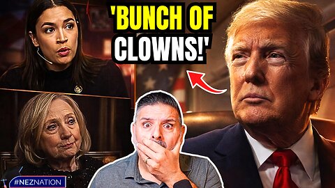 🚨TRUMP DROPS BOMBS at 30,000 FEET! TORCHES AOC & GAVIN NEWSOM