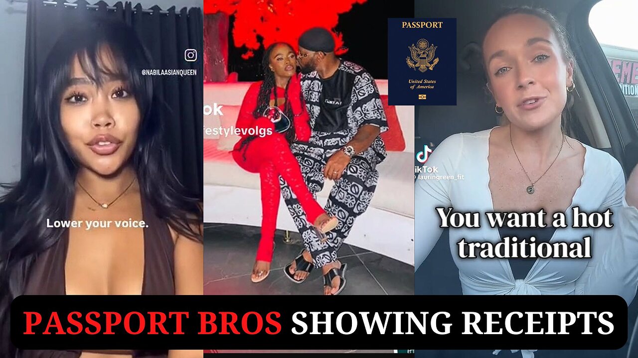 Passport bros showing receipts