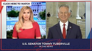 Senator Tuberville Joins Newsmax to Discuss Ukraine Potential Peace Deal and CR Bill