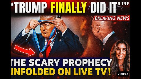 Breaking News: TRUMP Finally Did It LIVE — The Prophecy Moment That Shocked America! #news #politics #podcast