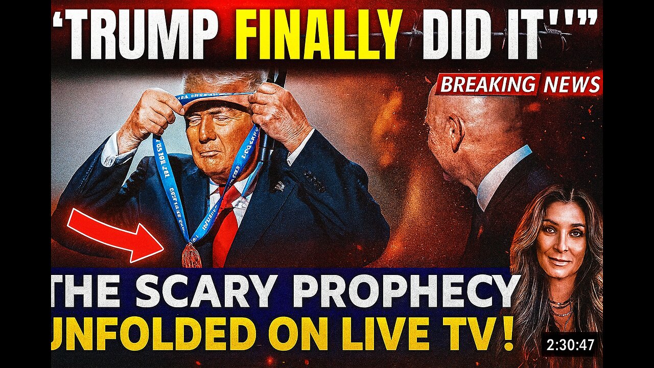 Breaking News: TRUMP Finally Did It LIVE — The Prophecy Moment That Shocked America! #news #politics #podcast