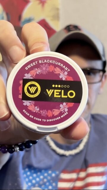 Velo Blackcurrant (Limited Edition 2025) Nicotine Pouch Review