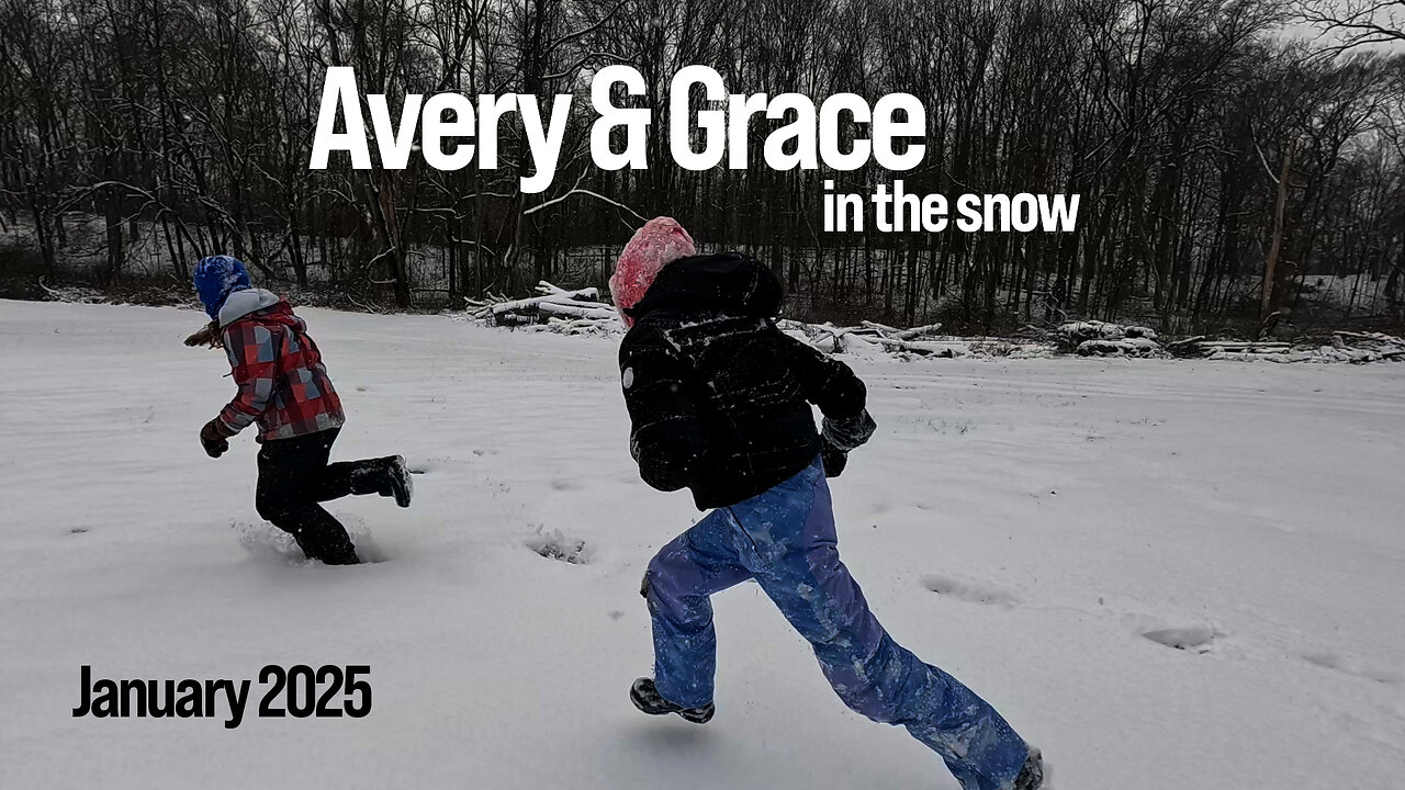 Avery & Grace in the Snow