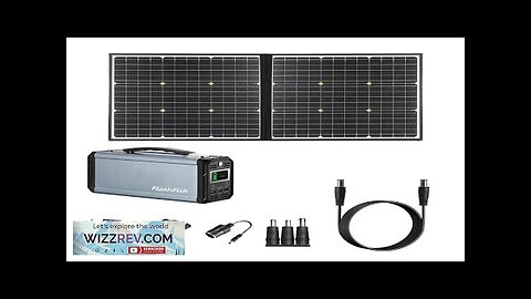 US Direct FlashFish 60000mAh 300W Portable Power Station+ Flashfish 100W 18V Portable Review