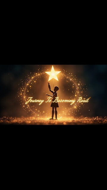 Pinocchio’s Journey To Becoming A Real Boy - Kids Adventure Story Portrait Format