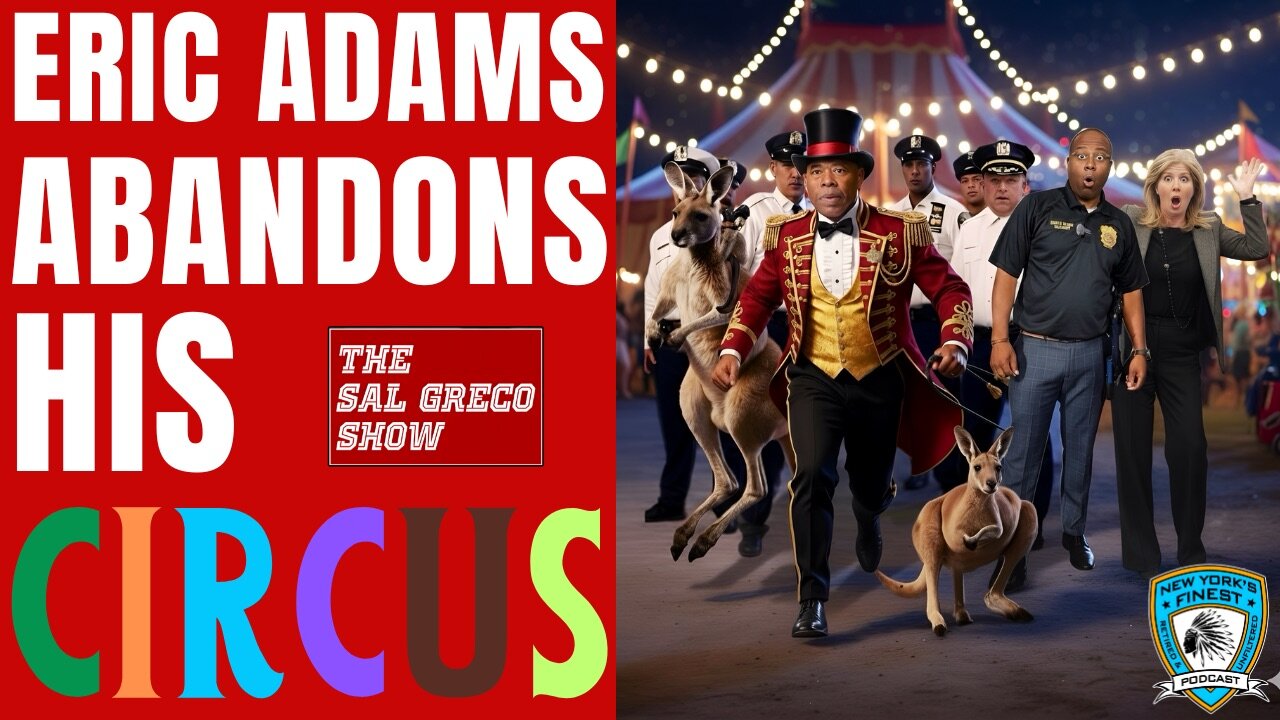 Eric Adams Quits Mayors Race As NYC Continues As A Circus
