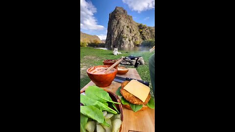 camping prepration/ Frist time cooking for me