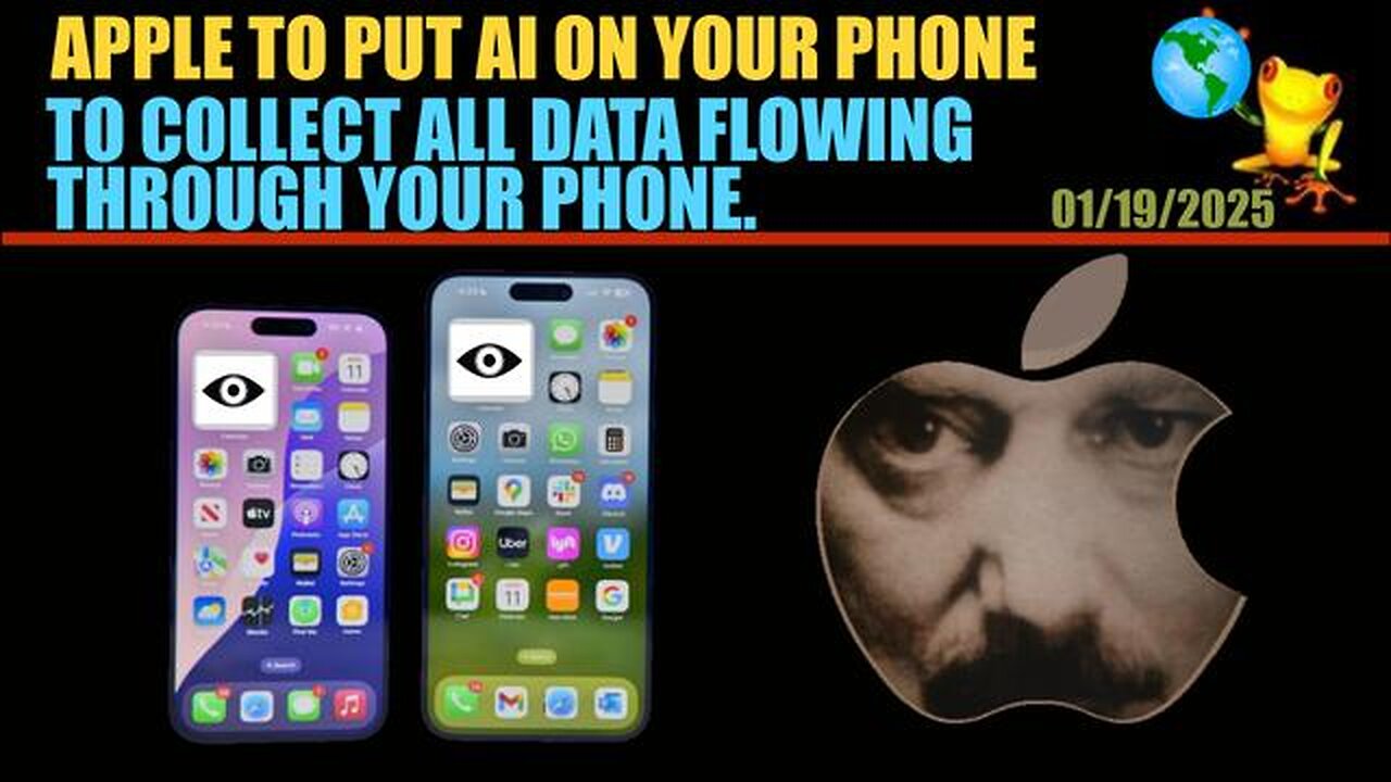 APPLE CELL PHONE UPGRADE TO COLLECT ALL YOUR DATA WITH AI