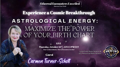 Astrological Energy - Maximize The Power of Your Birth Chart -Carmen Turner Schott