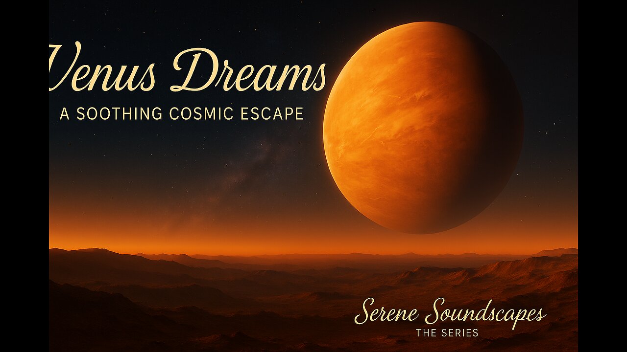 Venus Dreams | A Soothing Cosmic Escape 💛🌌