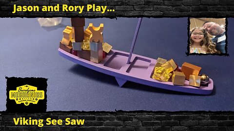 Jason and Rory Play Viking See Saw