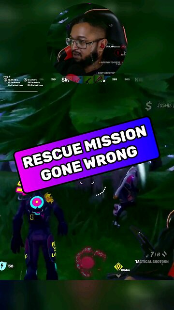 🔴#shorts | RESCUE MISSION GONE WRONG! 🫣😂 #fortnite #QRKT