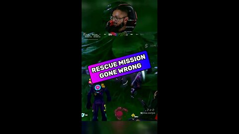 🔴#shorts | RESCUE MISSION GONE WRONG! 🫣😂 #fortnite #QRKT