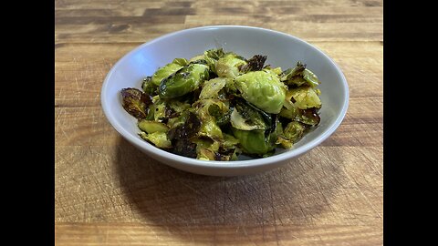 Brussels Sprouts with Maple Dressing