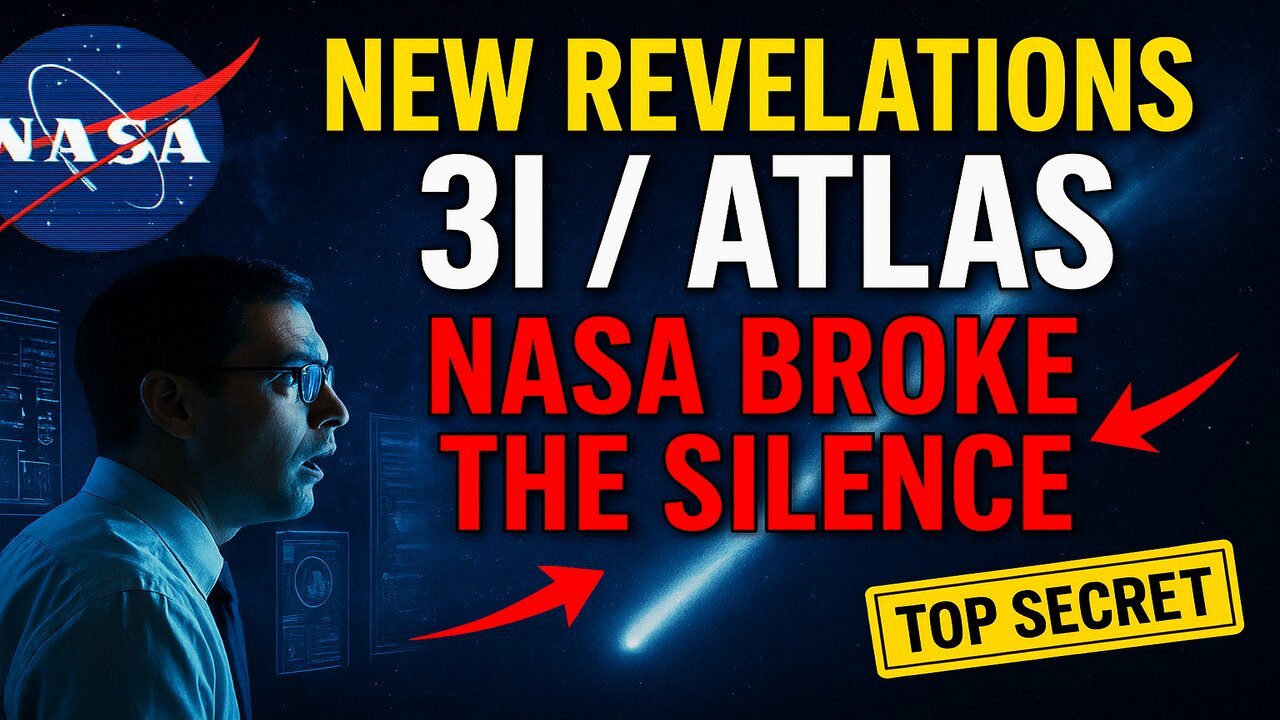 BREAKING: NASA Confirms Disturbing Details About 3I/ATLAS