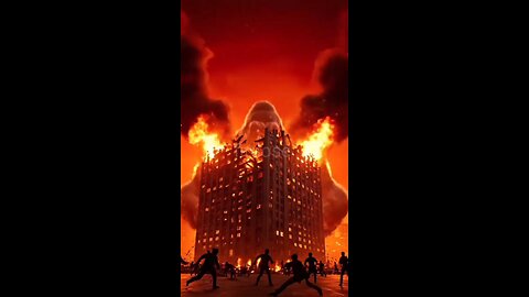 Gigantic FIRE Gorilla Burns Down Entire City in Epic Monster Story