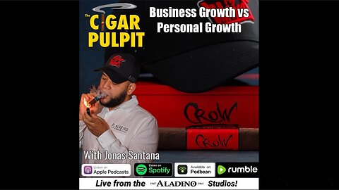 Business Growth vs Personal with Jonas Santana (Blackbird Crow box pressed toro)