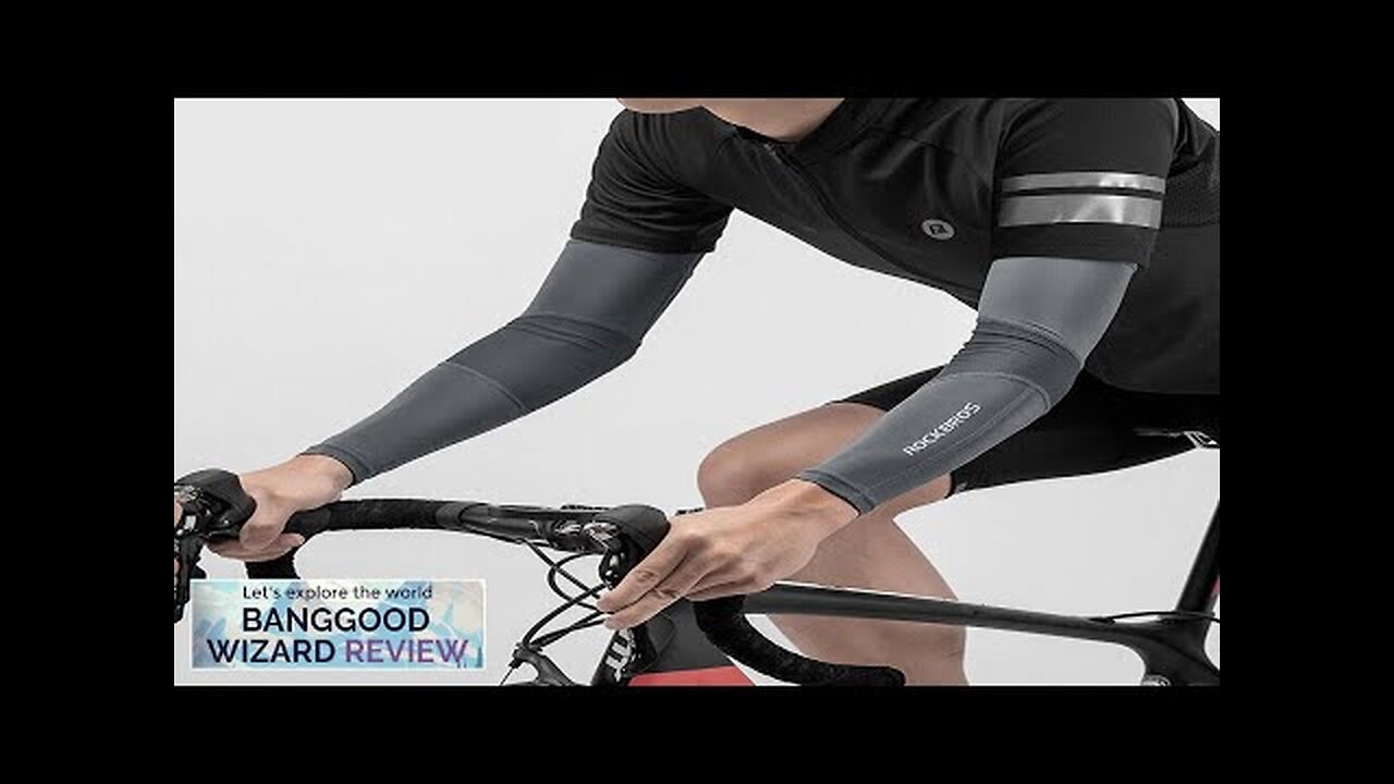 ROCKBROS Ice Silk Fabric Cycling Hand Support UPF 50+ Sun Protection Breathable Review