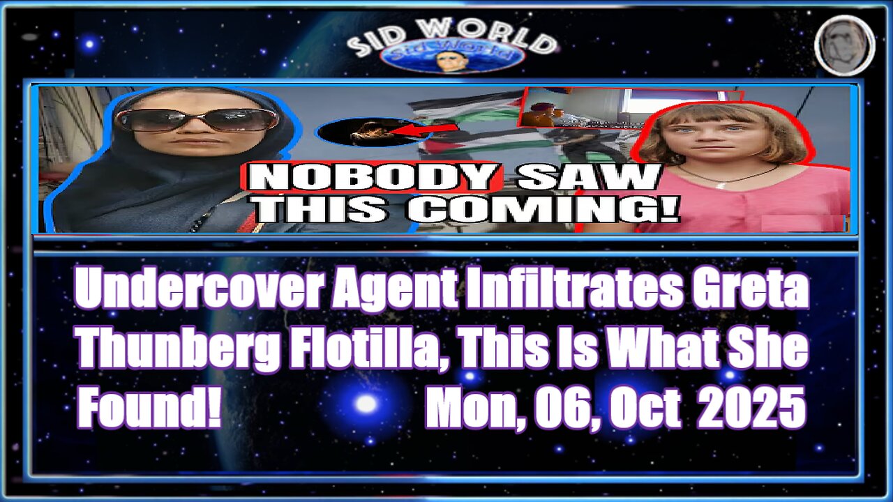 🚨Undercover Agent Infiltrates Greta Thunberg Flotilla, This Is What She Found!