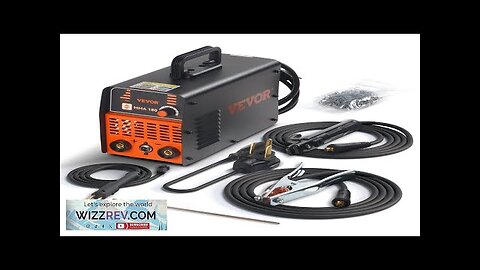 VEVOR Stick Welder 180Amp Stick & Plastic ARC Welder Machine 110/220V Hot Review